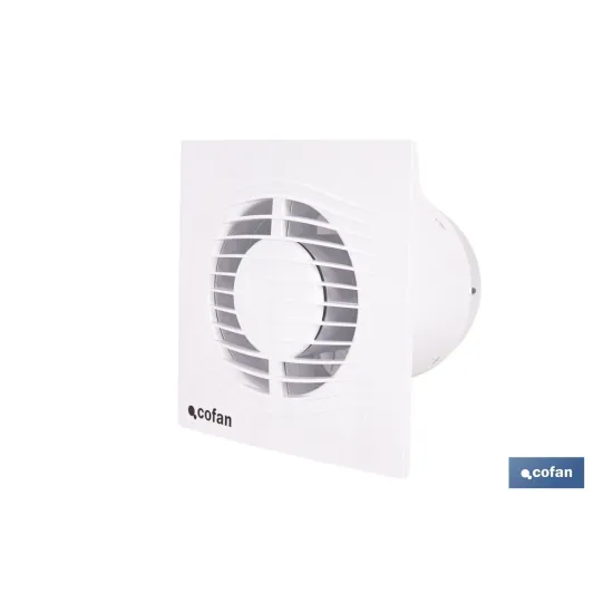 EXTRACTOR DE AIRE AXIAL SILENCIOSO 7,8 W 150 X 131 MM Ø100 MM (PACK: 1 UDS) - Almacén de Ferretería Acor