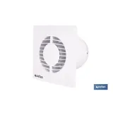 EXTRACTOR DE AIRE AXIAL SILENCIOSO 7,8 W 150 X 131 MM Ø100 MM (PACK: 1 UDS) - Almacén de Ferretería Acor