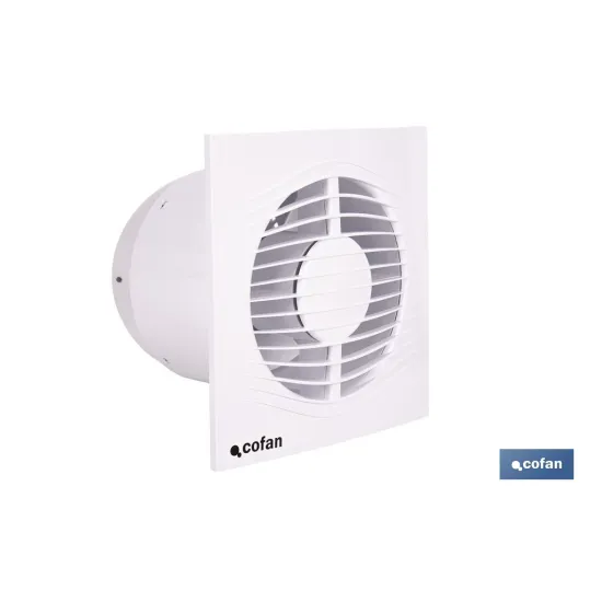 EXTRACTOR DE AIRE AXIAL SILENCIOSO 10 W 170 X 151 MM Ø125 MM (PACK: 1 UDS) - Almacén de Ferretería Acor