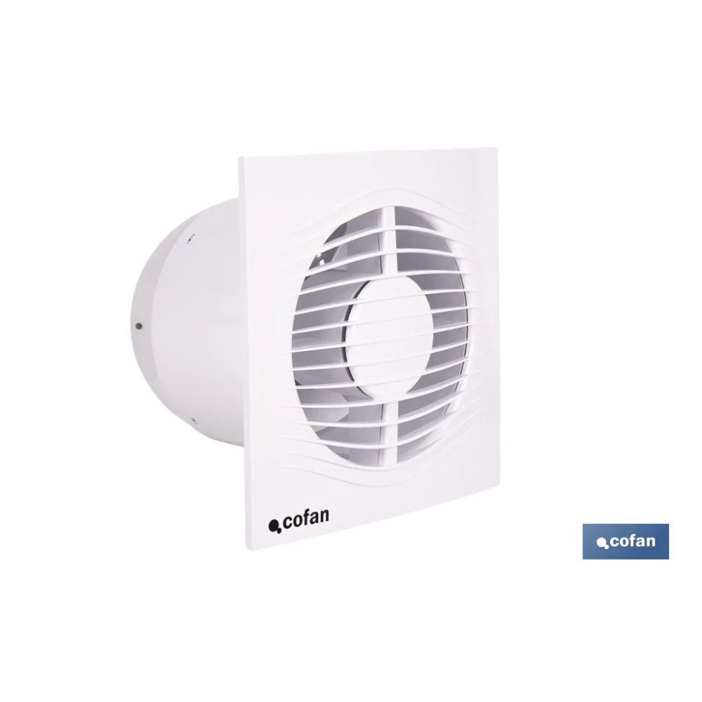 EXTRACTOR DE AIRE AXIAL SILENCIOSO 10 W 170 X 151 MM Ø125 MM (PACK: 1 UDS) - Almacén de Ferretería Acor