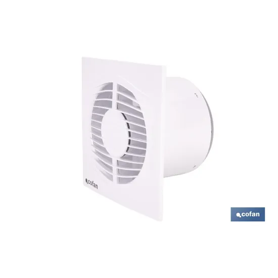 EXTRACTOR DE AIRE AXIAL SILENCIOSO 10 W 170 X 151 MM Ø125 MM (PACK: 1 UDS) - Almacén de Ferretería Acor