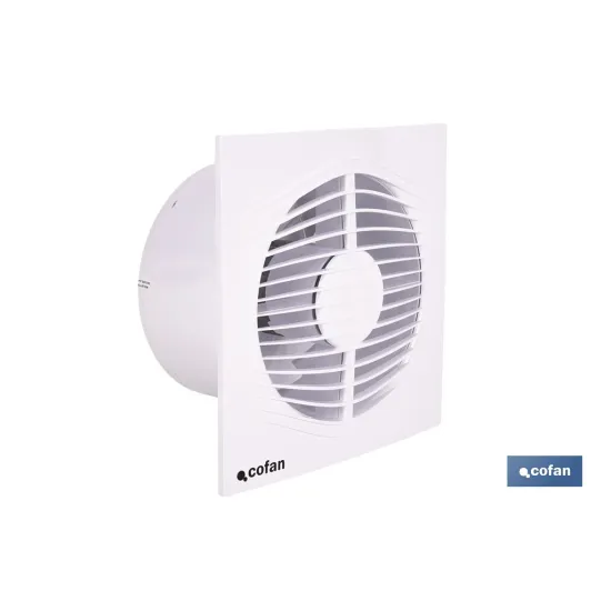 EXTRACTOR DE AIRE AXIAL SILENCIOSO 10 W 195 X 176 MM Ø150 MM (PACK: 1 UDS) - Almacén de Ferretería Acor