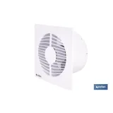 EXTRACTOR DE AIRE AXIAL SILENCIOSO 10 W 195 X 176 MM Ø150 MM (PACK: 1 UDS) - Almacén de Ferretería Acor