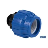 ENLACE ROSCA MACHO PP PN16 32 X 3/4  VENTA UNITARIA (PACK: 1 UDS) - Almacén de Ferretería Acor