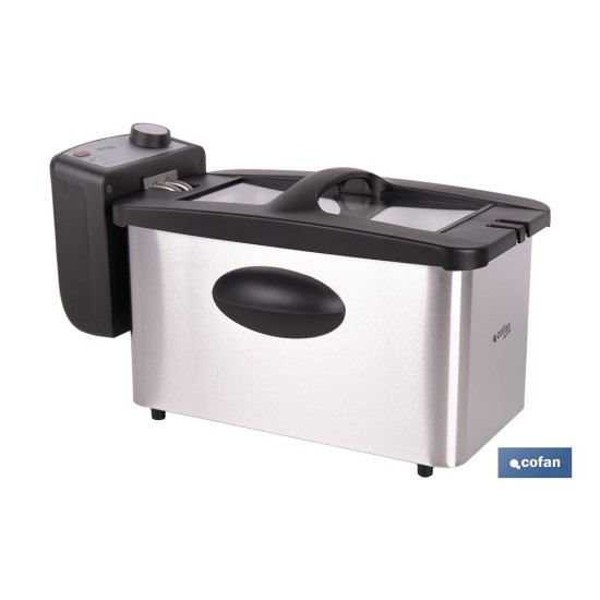 FREIDORA ELECTRICA ACERO INOXIDABLE 3L 2000W