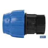 ENLACE ROSCA HEMBRA PP PN16 20 X 1/2 (PACK: 25 UDS) - Almacén de Ferretería Acor