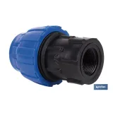 ENLACE ROSCA HEMBRA PP PN16 20 X 1/2 (PACK: 25 UDS) - Almacén de Ferretería Acor