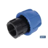 ENLACE ROSCA HEMBRA PP PN16 32 X 3/4 (PACK: 20 UDS) - Almacén de Ferretería Acor