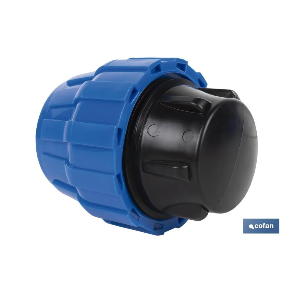 TAPÓN FINAL PP PN16 20 (PACK: 25 UDS) - Almacén de Ferretería Acor