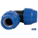 CODO 90° PP PN16 20 X 20 (PACK: 25 UDS) - Almacén de Ferretería Acor