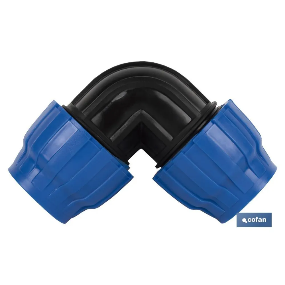 CODO 90° PP PN16 20 X 20 (PACK: 25 UDS) - Almacén de Ferretería Acor