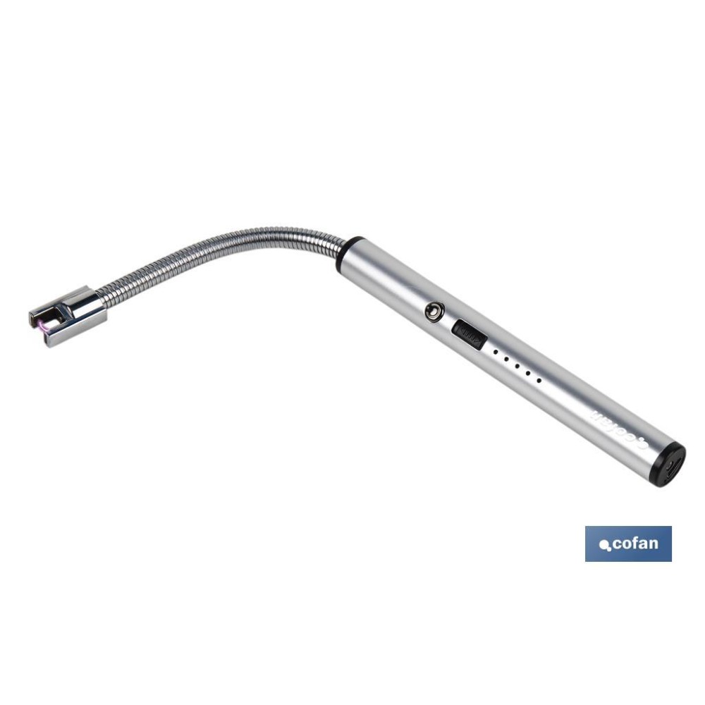 ENCENDEDOR ELECTRICO CON ARCO DE PLASMA  USB MEDIDAS 26 X 1.5 cm