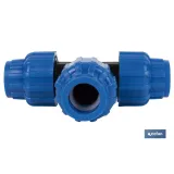 TE 90° PP PN16 20 X 20 X 20 (PACK: 10 UDS) - Almacén de Ferretería Acor