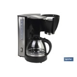 CAFETERA ELÉCTRICA DE GOTEO 870W 10 TAZAS 1.25L