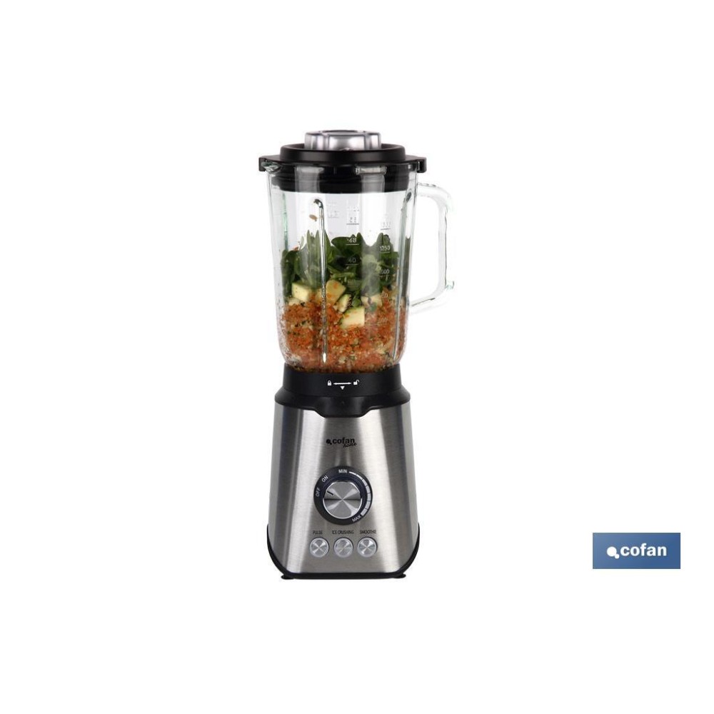 BATIDORA DE VASO ELÉCTRICA 1000W