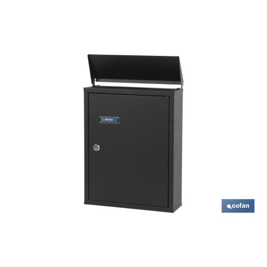 BUZÓN CORREO EXTERIOR BLANCO MODELO POST 385x290x100mm