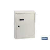 BUZÓN CORREO EXTERIOR VERDE MODELO POST 385x290x100mm