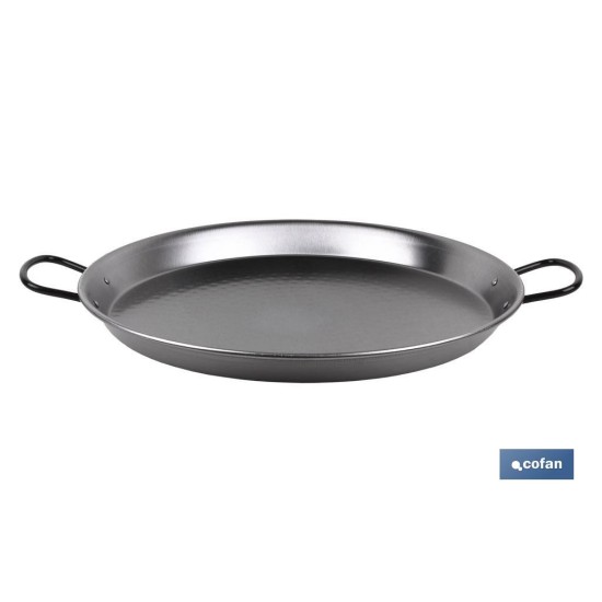 PAELLERA ACERO PULIDA Ø50cm