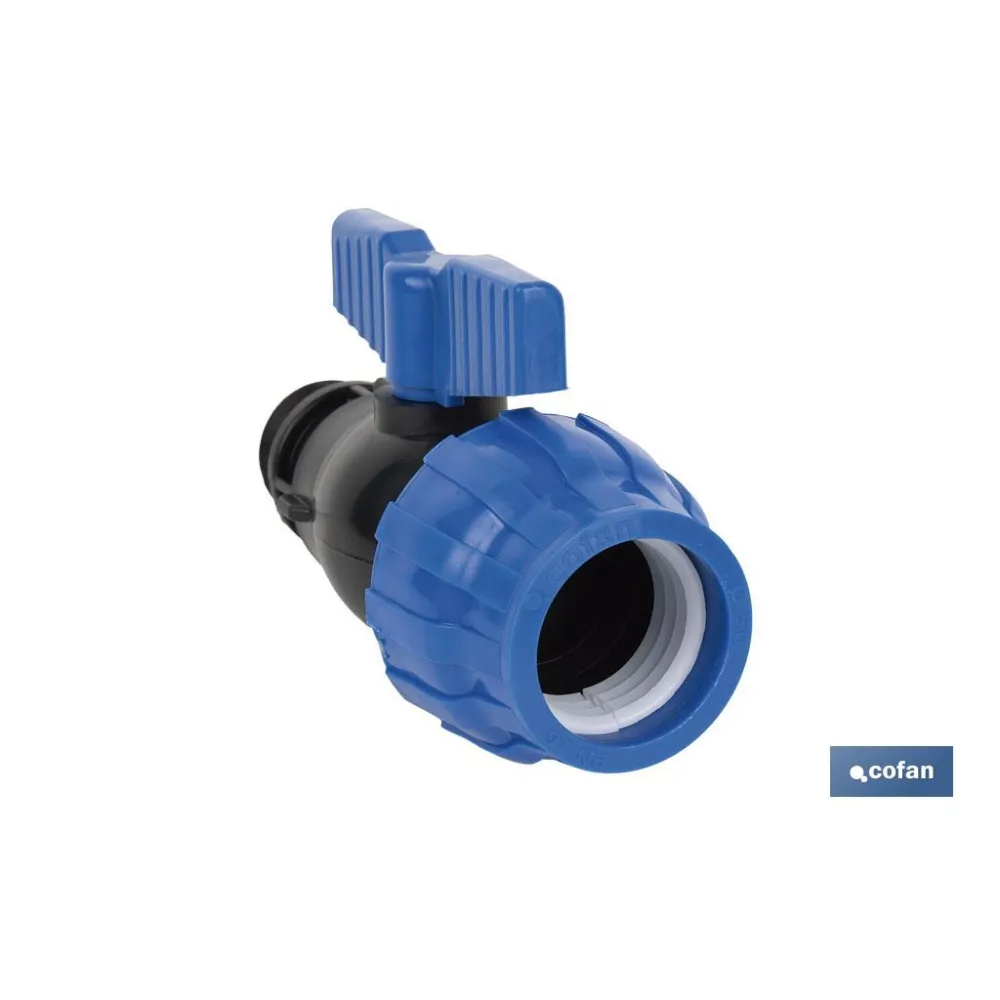 ENLACE VÁLVULA DE BOLA ROSCA MACHO PP PN16 50 x 1 1/2 (PACK: 1 UDS) - Almacén de Ferretería Acor