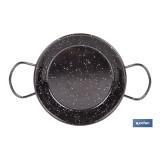 PAELLERA ACERO ESMALTADA Ø10cm
