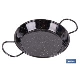 PAELLERA ACERO ESMALTADA Ø10cm