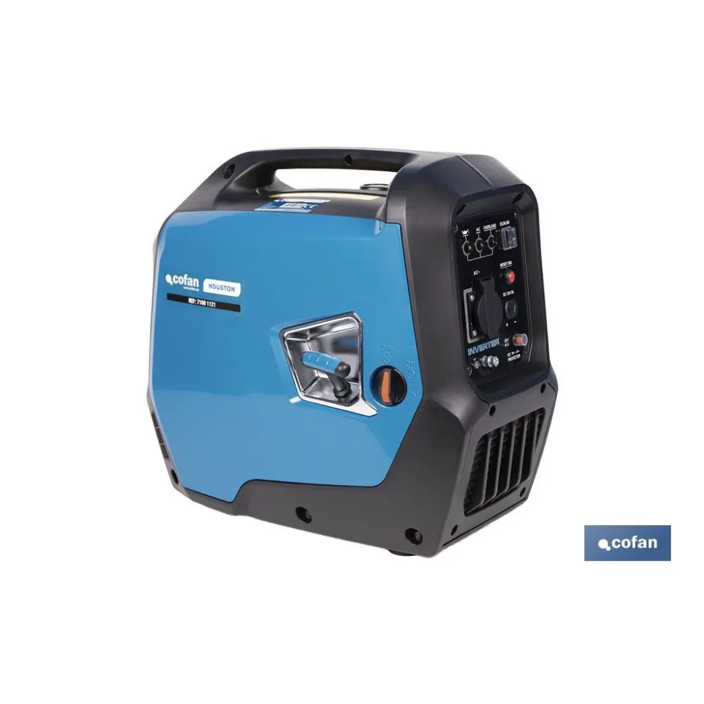 GENERADOR INVERTER MODELO HOUSTON 79 CC 2,4 Kw 1 SALIDA AC 1 DC REACONDICIONADA (PACK: 1 UDS) - Almacén de Ferretería Acor