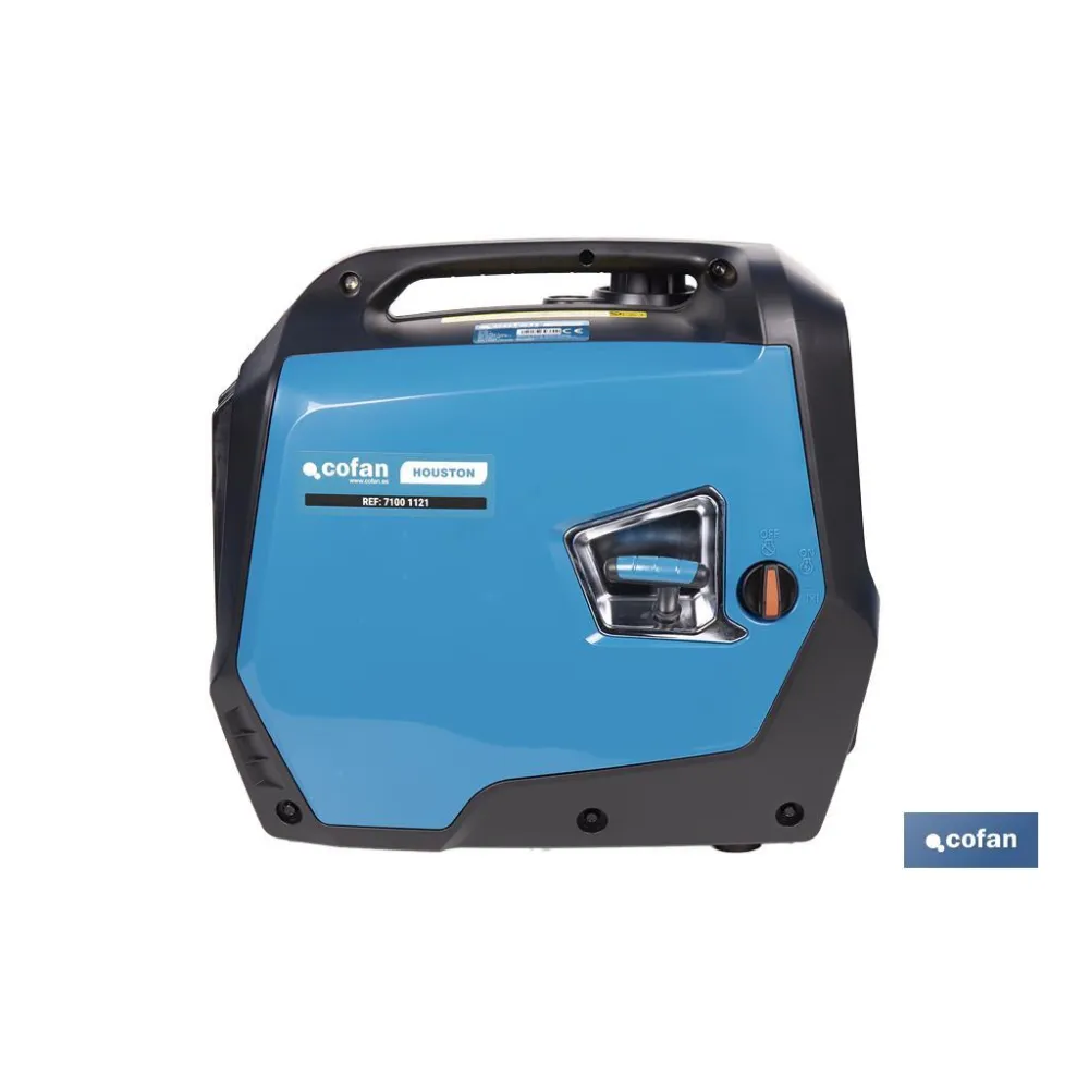 GENERADOR INVERTER MODELO HOUSTON 79 CC 2,4 Kw 1 SALIDA AC 1 DC REACONDICIONADA (PACK: 1 UDS) - Almacén de Ferretería Acor