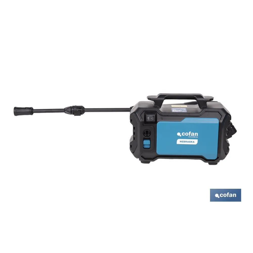 LIMPIADORA ALTA PRESIÓN MODELO NEBRASKA 1,4 Kw 5 M MANGUERA (PACK: 1 UDS) - Almacén de Ferretería Acor
