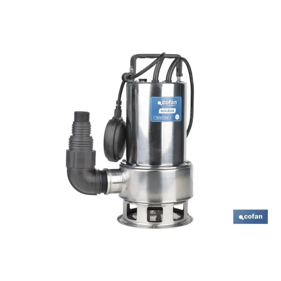 ELECTROBOMBA SUMERGIBLE MODELO LOUSIANA 750 W 10 M CABLE CAUDAL 13.000 L/H (PACK: 1 UDS) - Almacén de Ferretería Acor