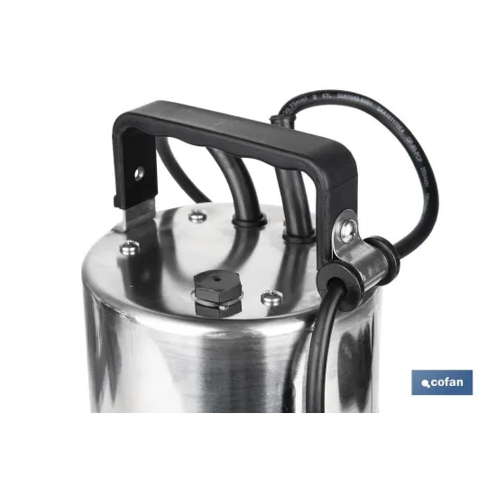 ELECTROBOMBA SUMERGIBLE MODELO LOUSIANA 750 W 10 M CABLE CAUDAL 13.000 L/H (PACK: 1 UDS) - Almacén de Ferretería Acor