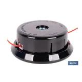 CABEZAL 2 HILOS SEMIAUTOMÁTICO UNIVERSAL PARA DESBROZADORA (PACK: 1 UDS) - Almacén de Ferretería Acor