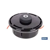 CABEZAL 2 HILOS SEMIAUTOMÁTICO UNIVERSAL PARA DESBROZADORA (PACK: 1 UDS) - Almacén de Ferretería Acor