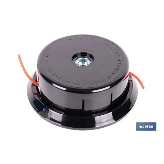 CABEZAL 2 HILOS SEMIAUTOMÁTICO UNIVERSAL PARA DESBROZADORA (PACK: 1 UDS) - Almacén de Ferretería Acor