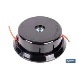 CABEZAL 2 HILOS SEMIAUTOMÁTICO UNIVERSAL PARA DESBROZADORA (PACK: 1 UDS) - Almacén de Ferretería Acor