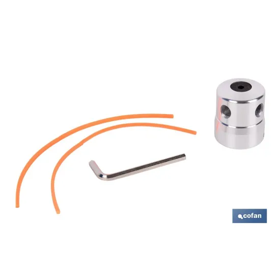 CABEZAL MULTIHILO DE ALUMINIO PARA DESBROZADORA (PACK: 1 UDS) - Almacén de Ferretería Acor