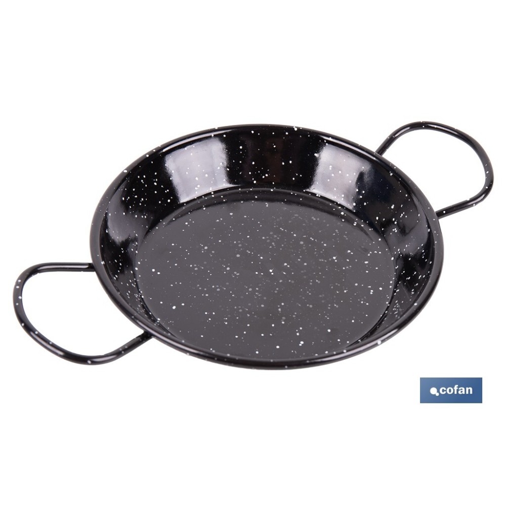 PAELLERA ACERO ESMALTADA Ø26cm