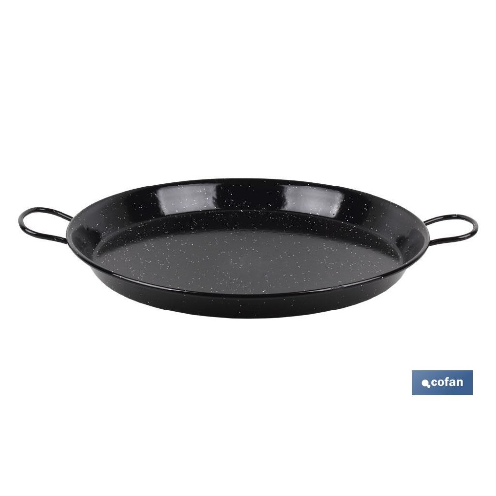 PAELLERA ACERO ESMALTADA Ø42cm