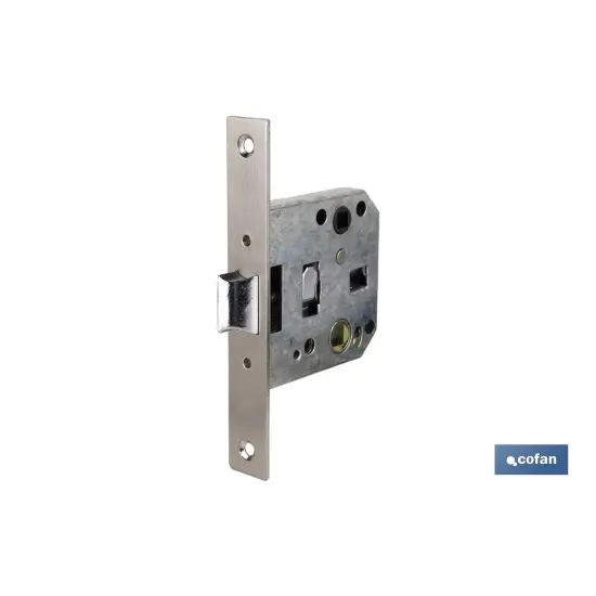 PICAPORTE DE EMBUTIR CUADRADO DE NÍQUEL D47 E50 (PUERTAS DE MADERA) VENTA UNITARIA (PACK: 1 - Almacén de Ferretería Acor