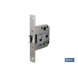 PICAPORTE DE EMBUTIR CUADRADO DE NÍQUEL D47 E50 (PUERTAS DE MADERA) VENTA UNITARIA (PACK: 1 - Almacén de Ferretería Acor