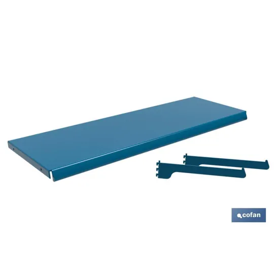 BANDEJA 1000X400 MM + 2 CARTELAS 400 MM CON TOPE TRASERO (PACK: 1 UDS) - Almacén de Ferretería Acor