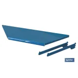 BANDEJA RINCON CHAFLAN 45º - 400mm+2 CARTELAS 400mm (PACK: 1 UDS) - Almacén de Ferretería Acor