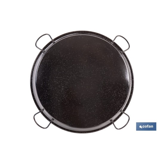PAELLERA ACERO ESMALTADA Ø90cm (4 asas)
