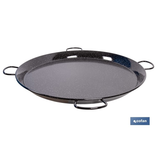 PAELLERA ACERO ESMALTADA Ø90cm (4 asas)