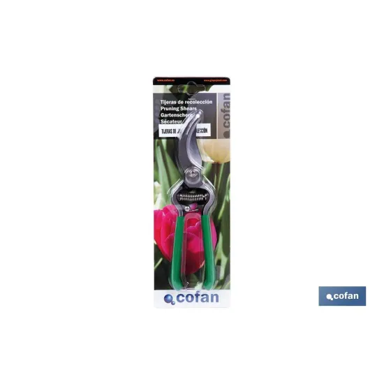 TIJERAS DE RECOLECCIÓN 8 205MM (PACK: 1 UDS) - Almacén de Ferretería Acor