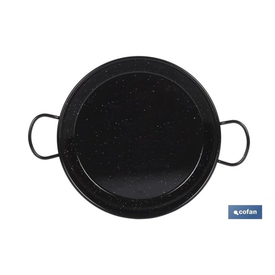 PAELLERA ACERO ESMALTADA INDUCCIÓN Ø30cm