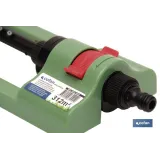 ASPERSOR OSCILANTE CON AGUA BAILE (PACK: 1 UDS) - Almacén de Ferretería Acor