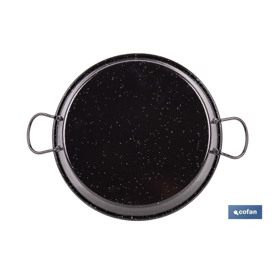 PAELLERA ACERO ESMALTADA INDUCCIÓN Ø30cm