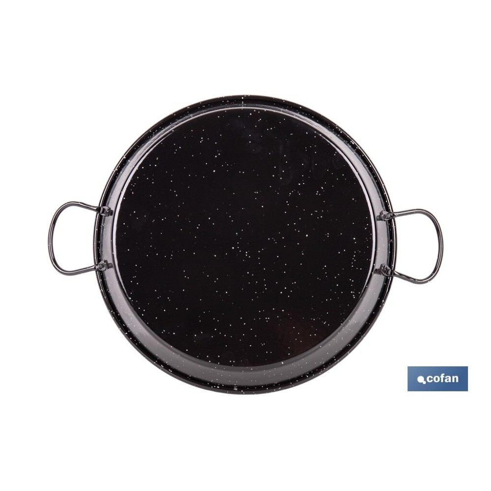 PAELLERA ACERO ESMALTADA INDUCCIÓN Ø30cm