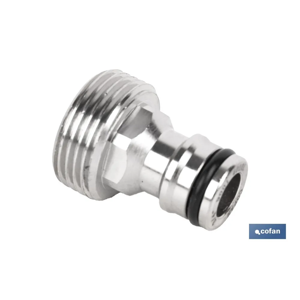 ADAPTADOR LATÓN ROSCA MACHO 3/4 (PACK: 1 UDS) - Almacén de Ferretería Acor