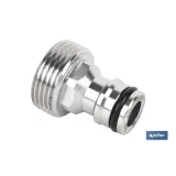 ADAPTADOR LATÓN ROSCA MACHO 3/4 (PACK: 1 UDS) - Almacén de Ferretería Acor